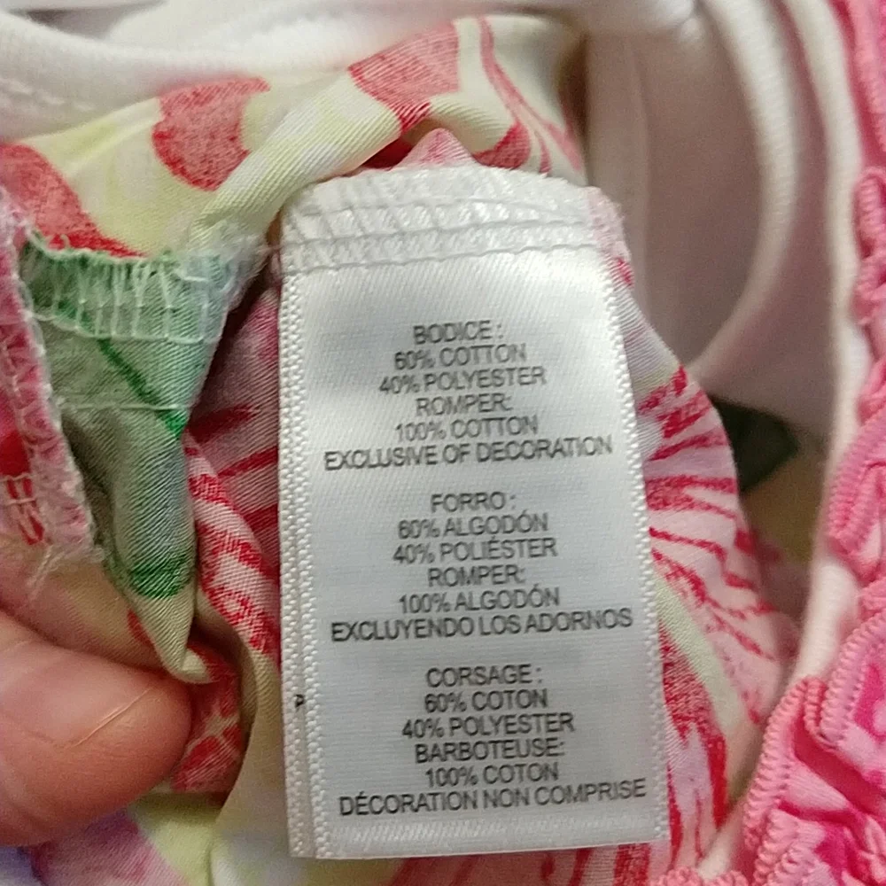 3/$33 NWT Beautiful Sweet Heart Rose Romper One Piece Size 24M